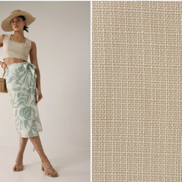 Moritz Fray Square Neck Crop Top - Picture 3 of 5